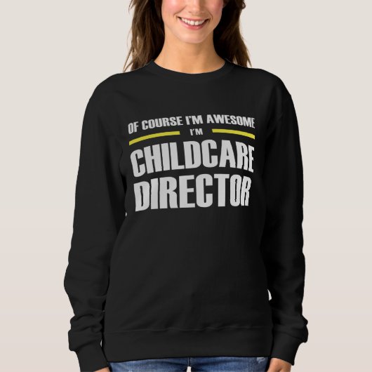 Awesome Childcare Director Trui (Voorkant)