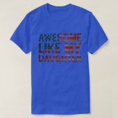 Awesome Comme Ma Fille Funny TShirt (Design devant)