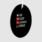 Awesome Deer Lover Creative ModernAcrylic Ornament (voorkant)