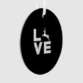 Awesome Deer Lover Trendy AesthetiAcrylic Ornament (devant)