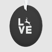 Awesome Deer Lover Trendy AesthetiAcrylic Ornament (devant)