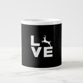 Awesome Deer Lover Trendy Aesthetic Design Extra Grote Beker (Voorkant)