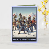 Awesome Dinosaur Kaart (Gele Bloem)