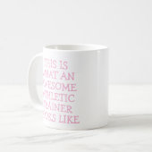Awesome entraînement sportif Mug (Devant gauche)