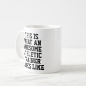Awesome entraînement sportif Mug (Devant gauche)