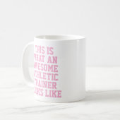 Awesome entraînement sportif Mug (Devant gauche)