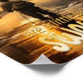 Awesome Fish Stories Fishing In A Mountain Stream Poster (Hoek)