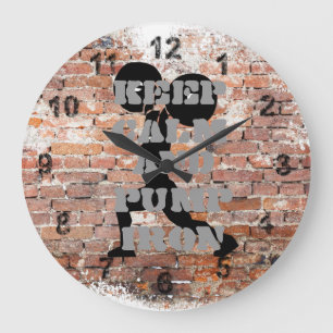 AWESOME GRUNGE GYM GROTE KLOK