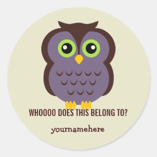 Awesome hibou CELA APPARTIENT À Stickers