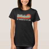 Awesome Like My Daughter In Law Fathers Day Dad T-shirt (Voorkant)