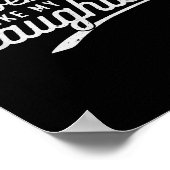 Awesome Like My Daughters Men Funny Fathers Day Da Poster (Hoek)