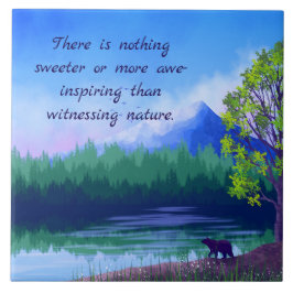 AWESOME NATURE DECORATIVE TILE TEGELTJE