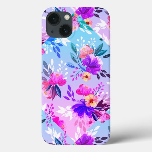 Awesome Peint Fleurs Coque-Mate coque iphone (Verso)
