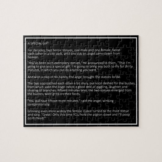 Awesome Plaisanteries personnalisées puzzle couleu (Horizontal)