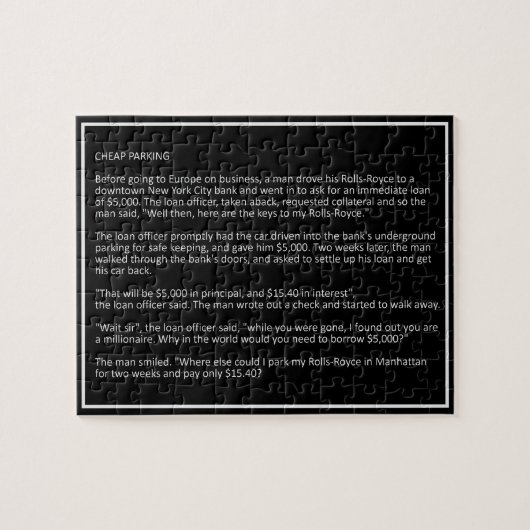 Awesome Plaisanteries personnalisées puzzle couleu (Horizontal)