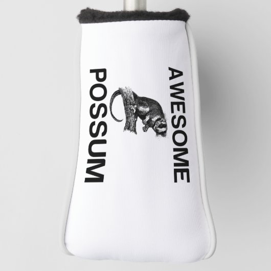 AWESOME POSSUM GOLFHEADCOVER (Draai 90)