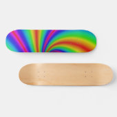 Awesome Rainbow Motif Skateboard (Horz)