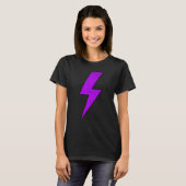 Awesome Retro Distressed Front & Back PURPLE Light T-shirt (Voorkant volledig)