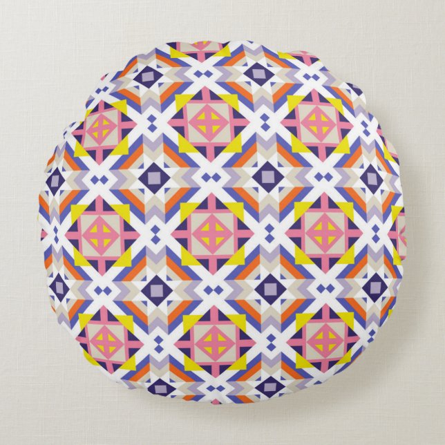 Awesome Round Pillow Rond Kussen (Voorkant)