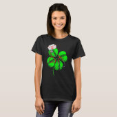 Awesome Saint Patrick's Day Doctor Shamrock Hat Ir T-shirt (Voorkant volledig)