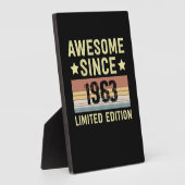 Awesome Since 1963 Fotoplaat (Zijkant)