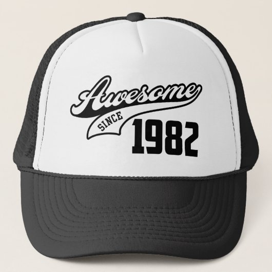 Awesome Since 1982 Trucker Pet (Voorkant)