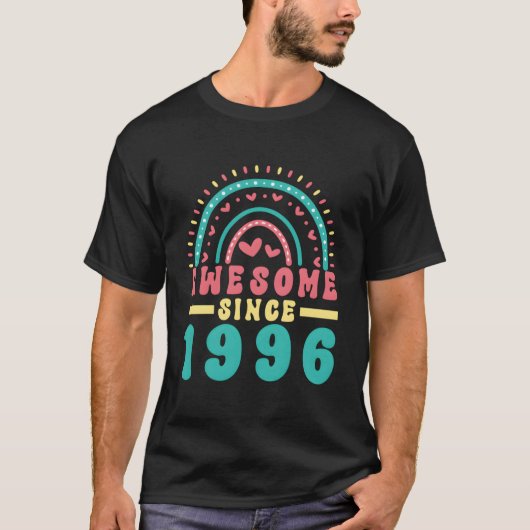 Awesome Since 1996 27Th T-shirt (Voorkant)