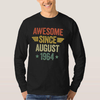 Awesome Since August 1964 T-shirt