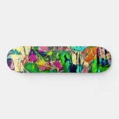 Awesome skateboard cool colors (Horz)