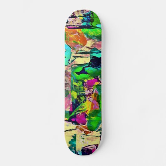 Awesome skateboard cool colors (Recto)