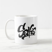 Awesome Skateboard Graffiti Selfie Street Art Mug (Gauche)
