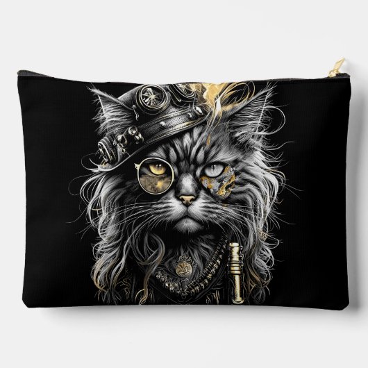 Awesome Steampunk Cat  Etui (Achterkant)