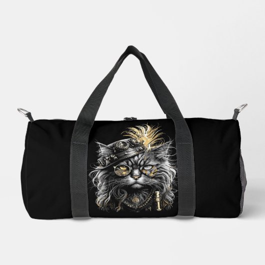 Awesome Steampunk Cat  Plunjezak (Voorkant)