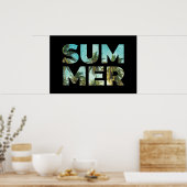 Awesome Summer Tropical Typography | Poster (Cuisine)