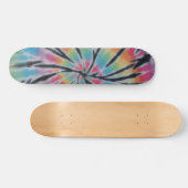 Awesome Tie Dye Skateboard - Swirl (Horz)