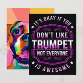 Awesome Trumpet Players Kaart (Voorkant / Achterkant)