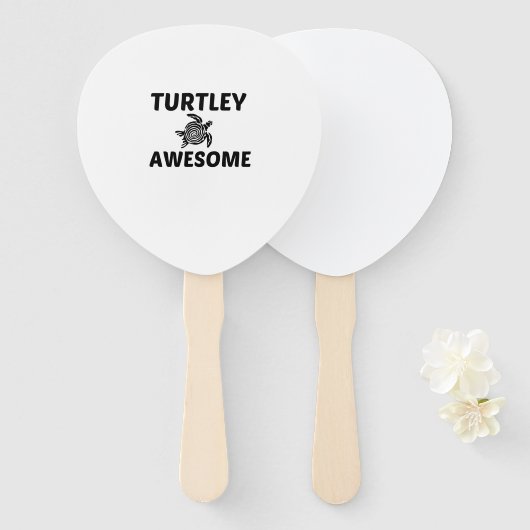 AWESOME TURTLE HANDWAAIER (Voorkant en achterkant)