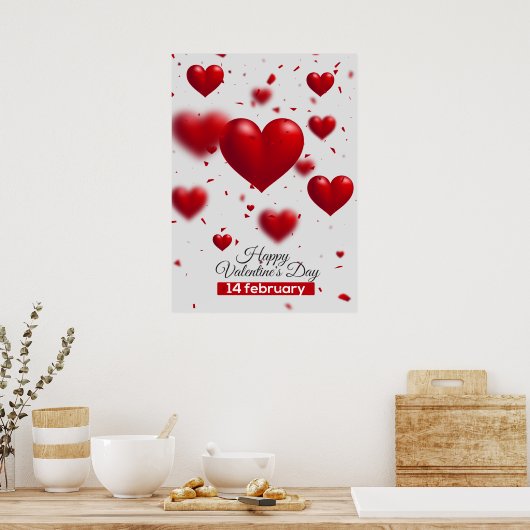 Awesome Valentine's Day Poster Design (Cuisine)