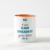 "Awesome Vibes : inspiration qoute Mug (Centre)