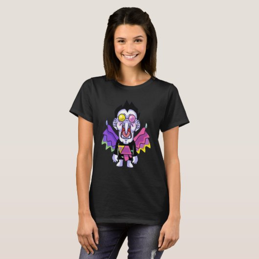 Awesome Videogames Playing Classic Arts Characters T-shirt (Voorkant volledig)
