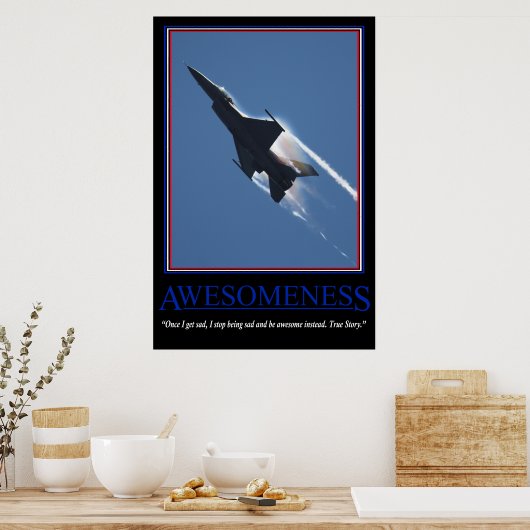 Awesomeness Poster (Keuken)