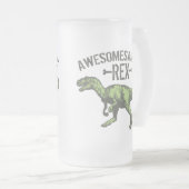 Awesomesaurus Rex Matglas Bierpul (Voorkant rechts)