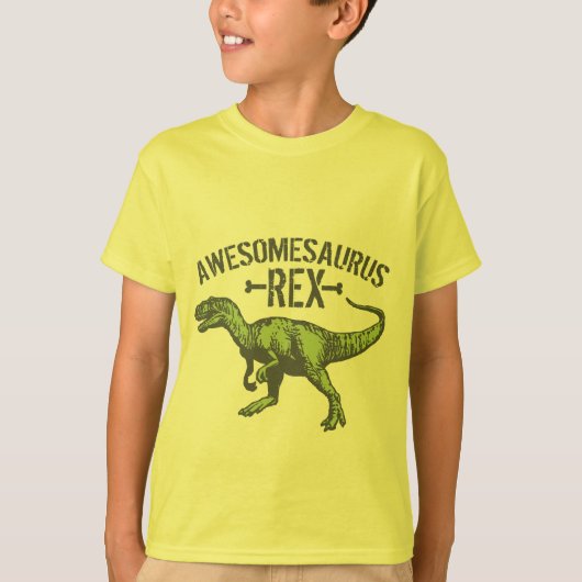 Awesomesaurus Rex T-shirt (Voorkant)