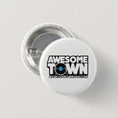 Awesometown Button (Voorkant /achterkant)