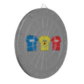 Awesometown Dartbord (Voorkant Links)