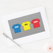 Awesometown Rechthoekige Sticker (Envelop)