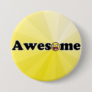 Awesomositeit Ronde Button 7,6 Cm