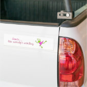 Awkward Ballet Frog Bumpersticker (Op Truck)
