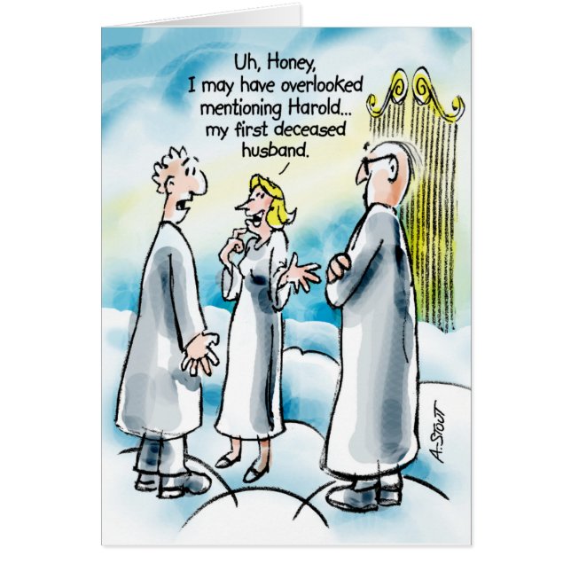 Awkward moment in de hemel! (Voorkant)