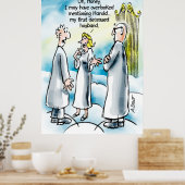 Awkward Moment in de hemel - Poster (Keuken)